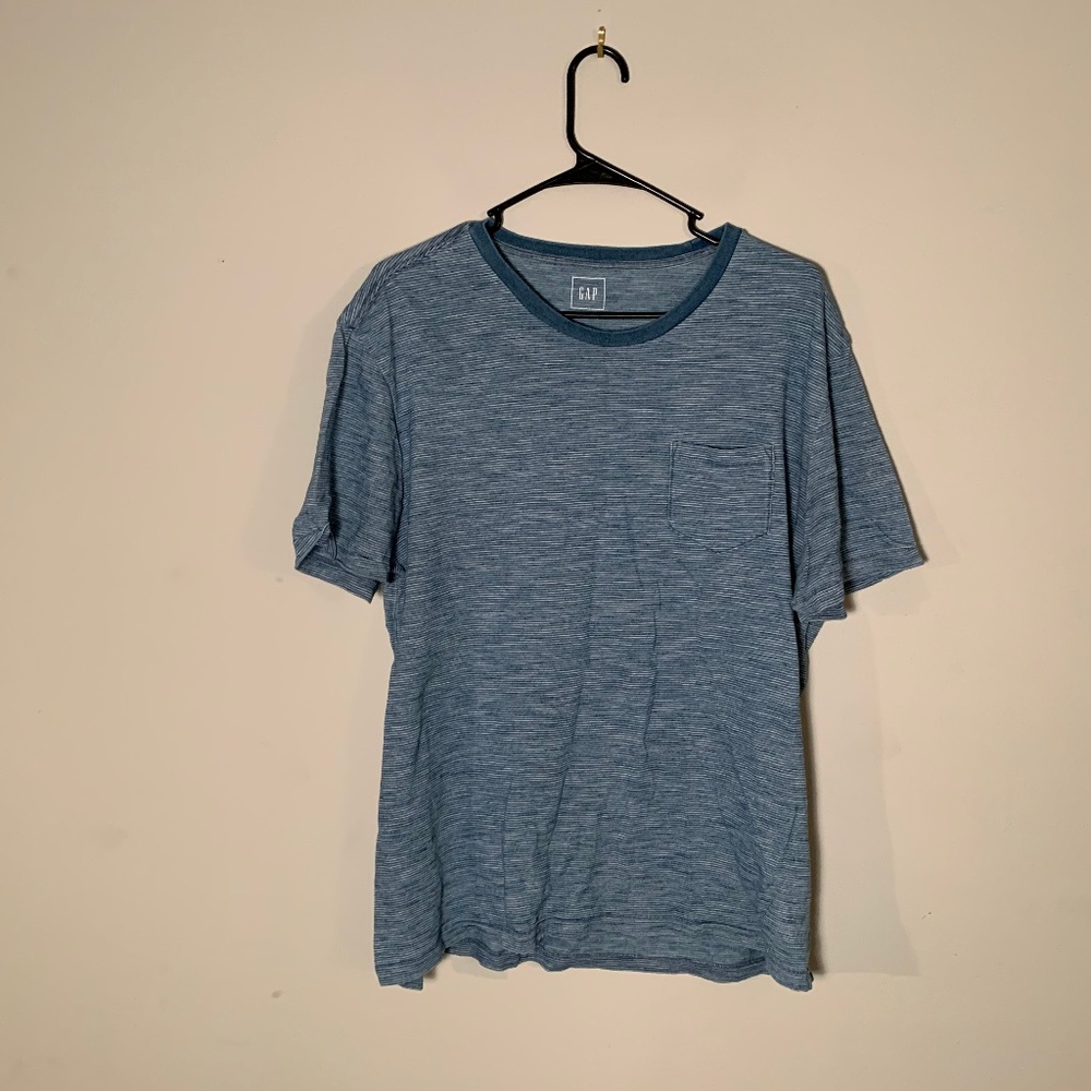 Striped Crew Neck T-Shirt